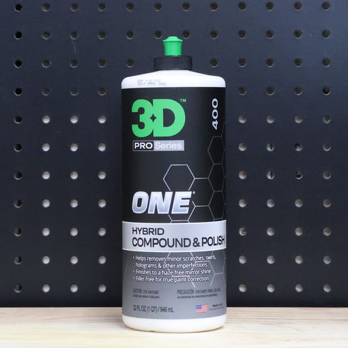 3D One polish and compound, quart