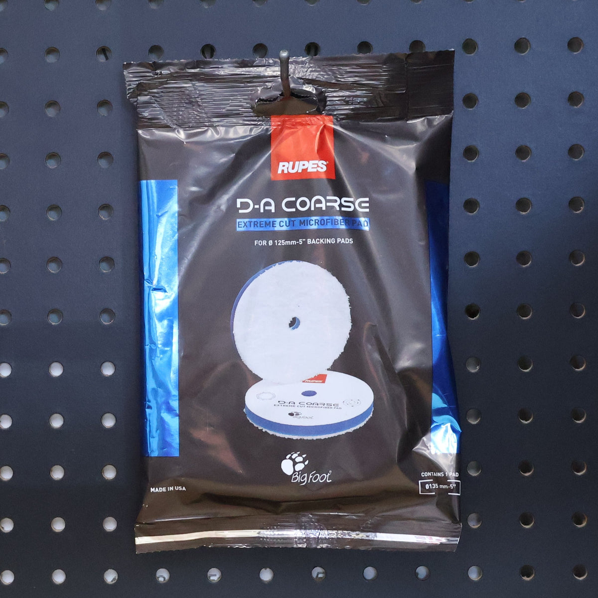 Rupes DA coarse microfiber extreme cut pad