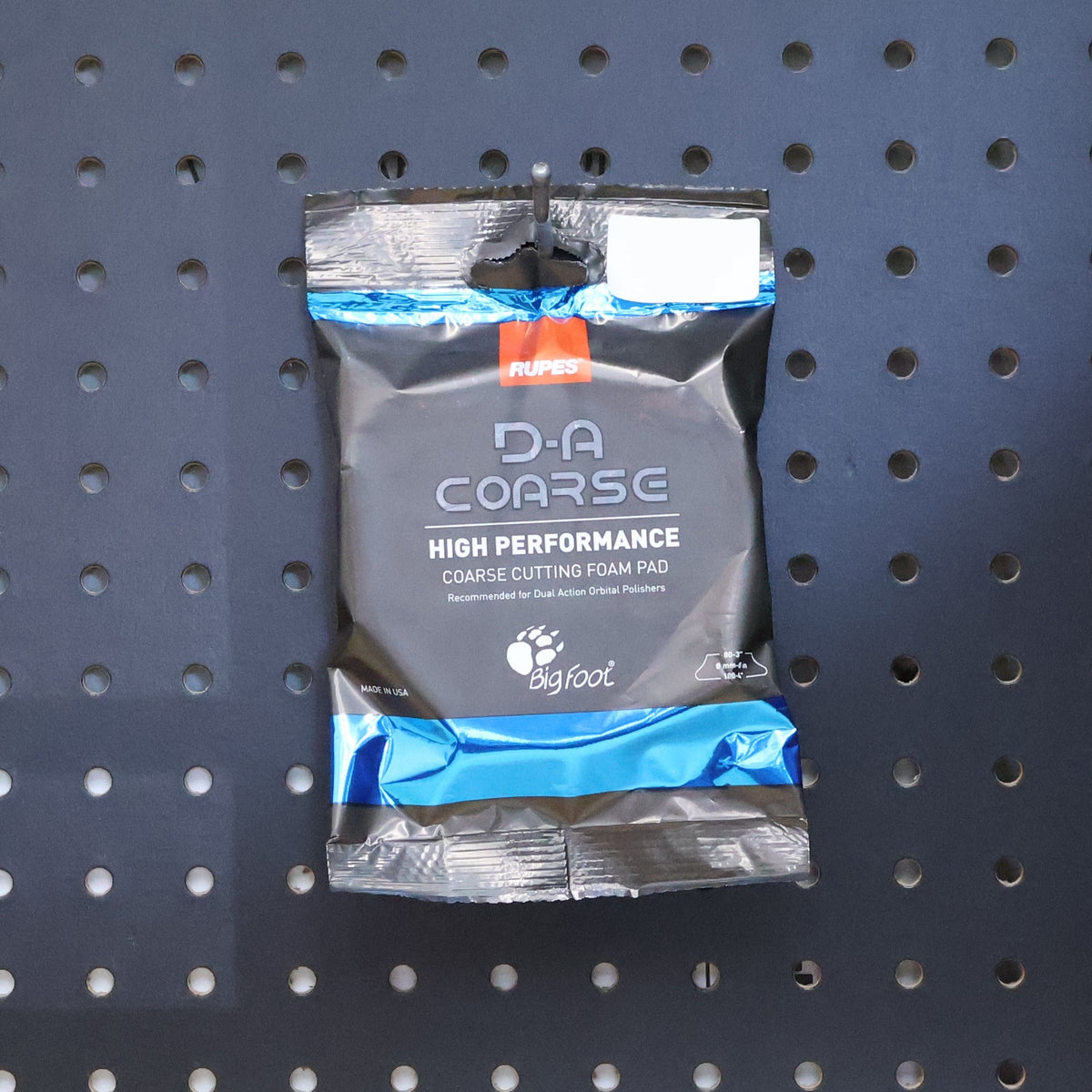 Rupes DA100H coarse foam pad, 4 inch blue