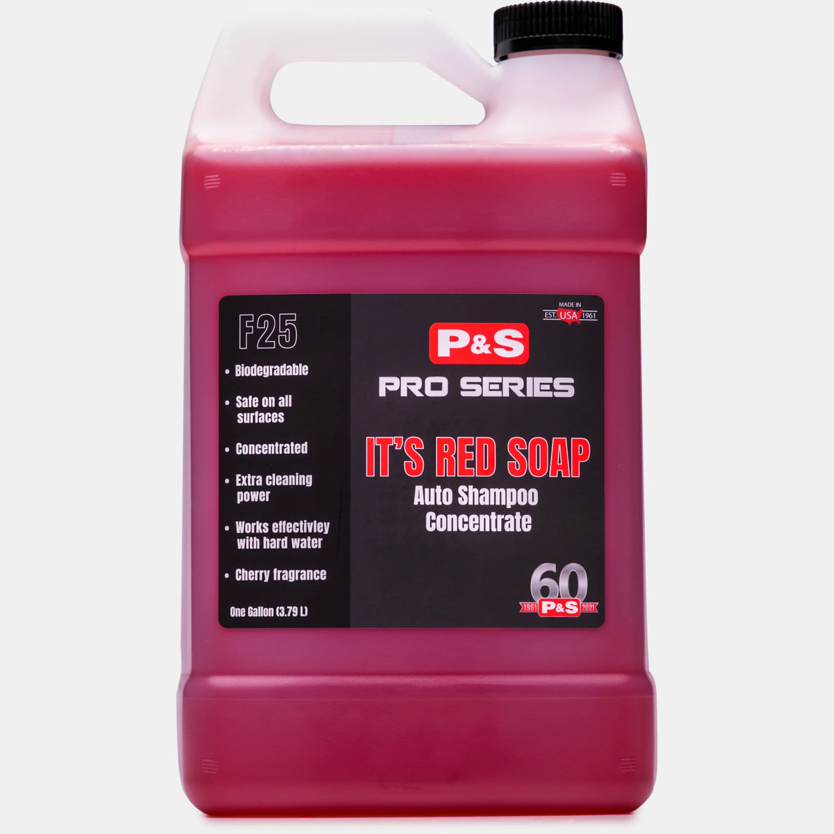 P&S IRS foaming auto shampoo gallon, image 2
