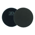 3D 7.5 inch black spider-cut foam finishing pad