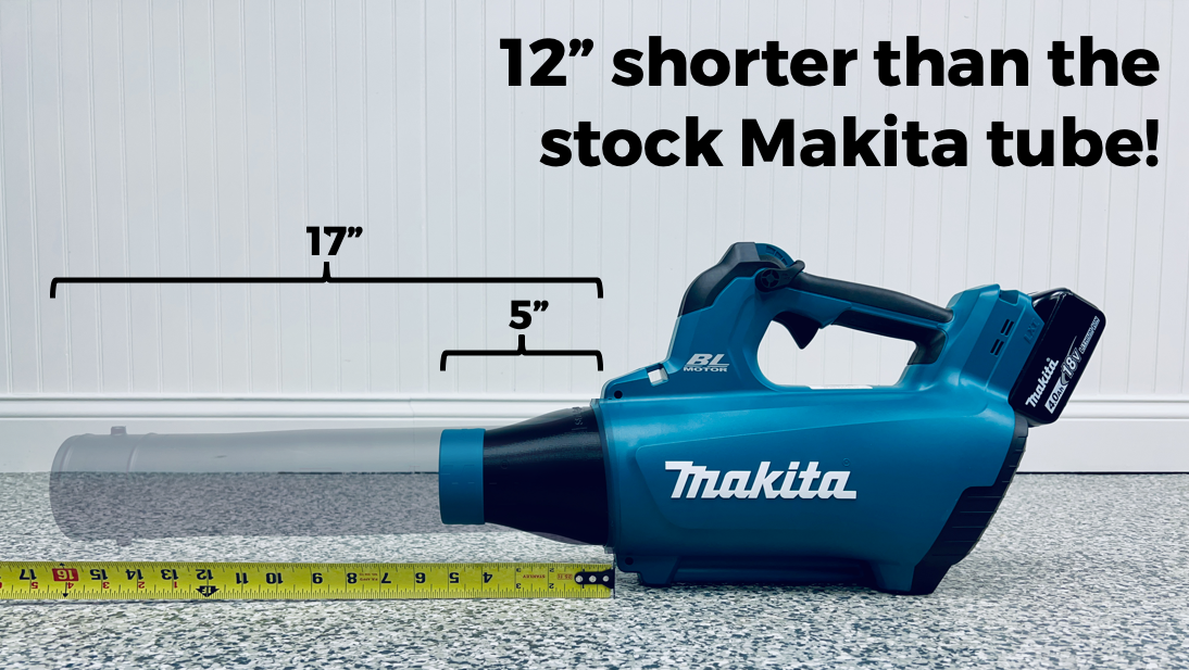 Stubby drying nozzle for Makita 18V LXT, image 2