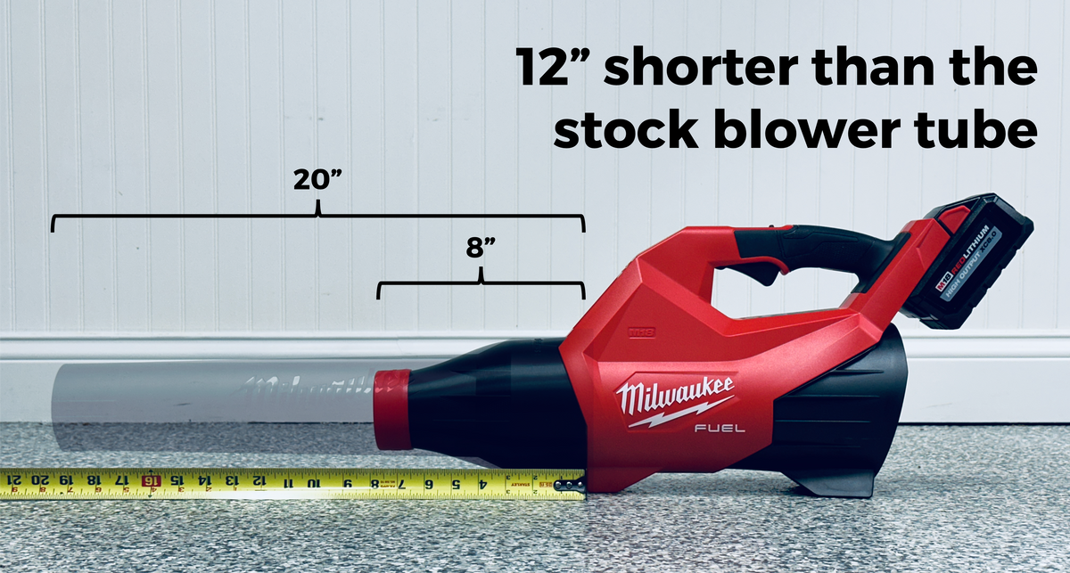 Stubby drying nozzle for Milwaukee M18 FUEL Gen III, image 2
