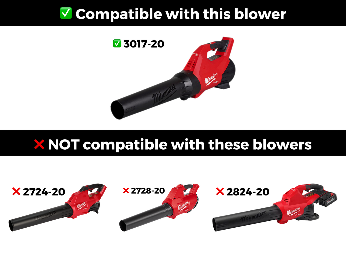 Stubby drying nozzle for Milwaukee M18 FUEL Gen III, image 4