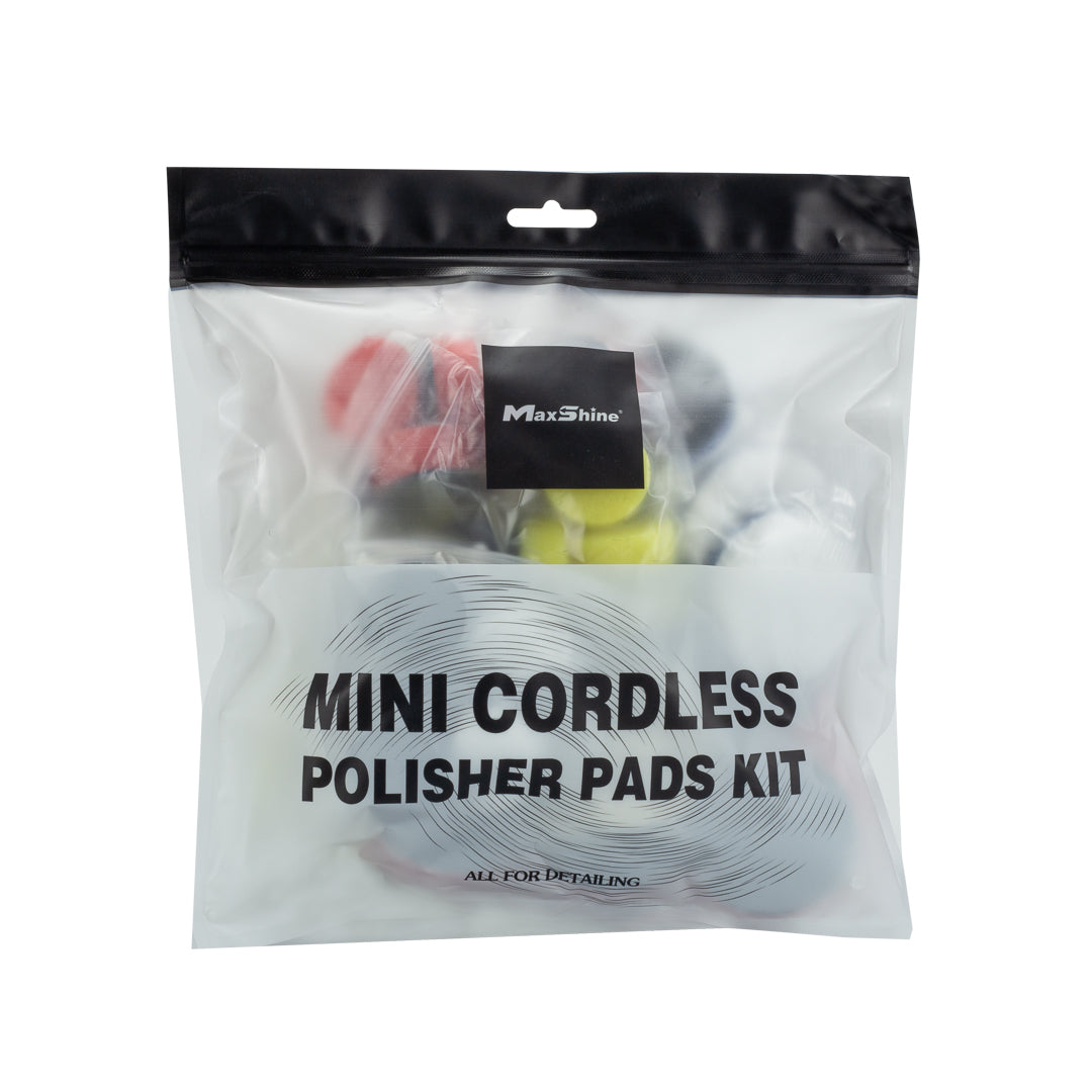 Maxshine mini cordless polishing pads kit, image 3
