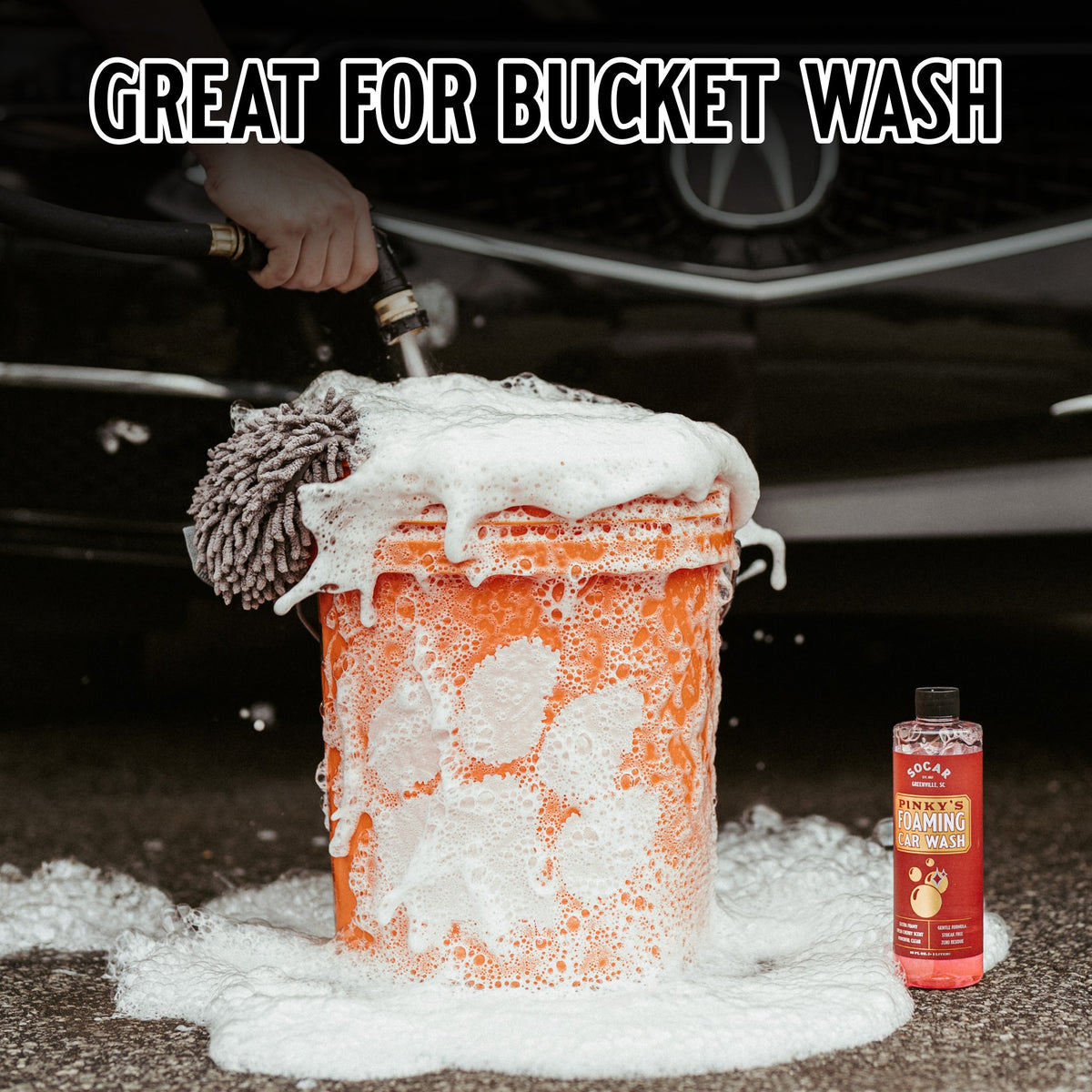 Pinky's foaming car wash, image 4