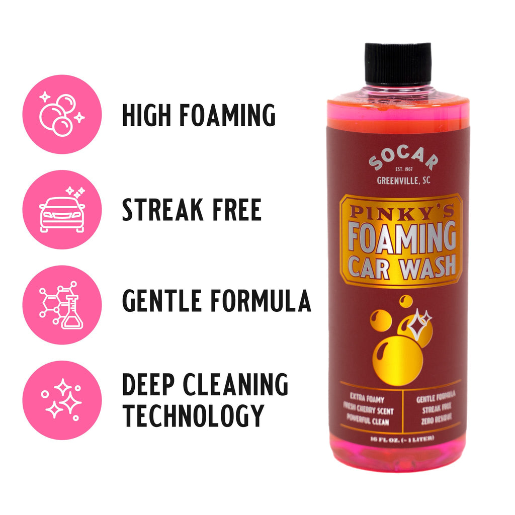 Pinky's foaming car wash, image 2