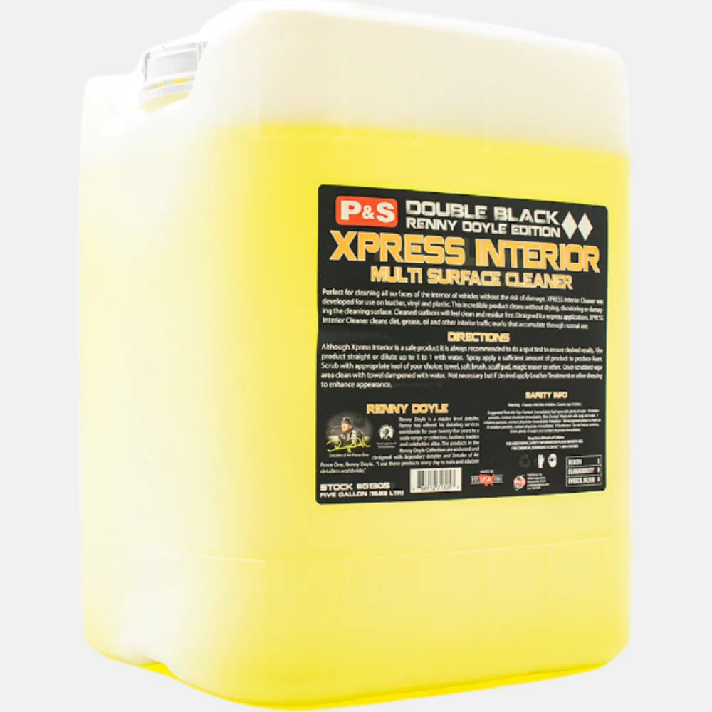 P&S Xpress interior cleaner, 5 gallon