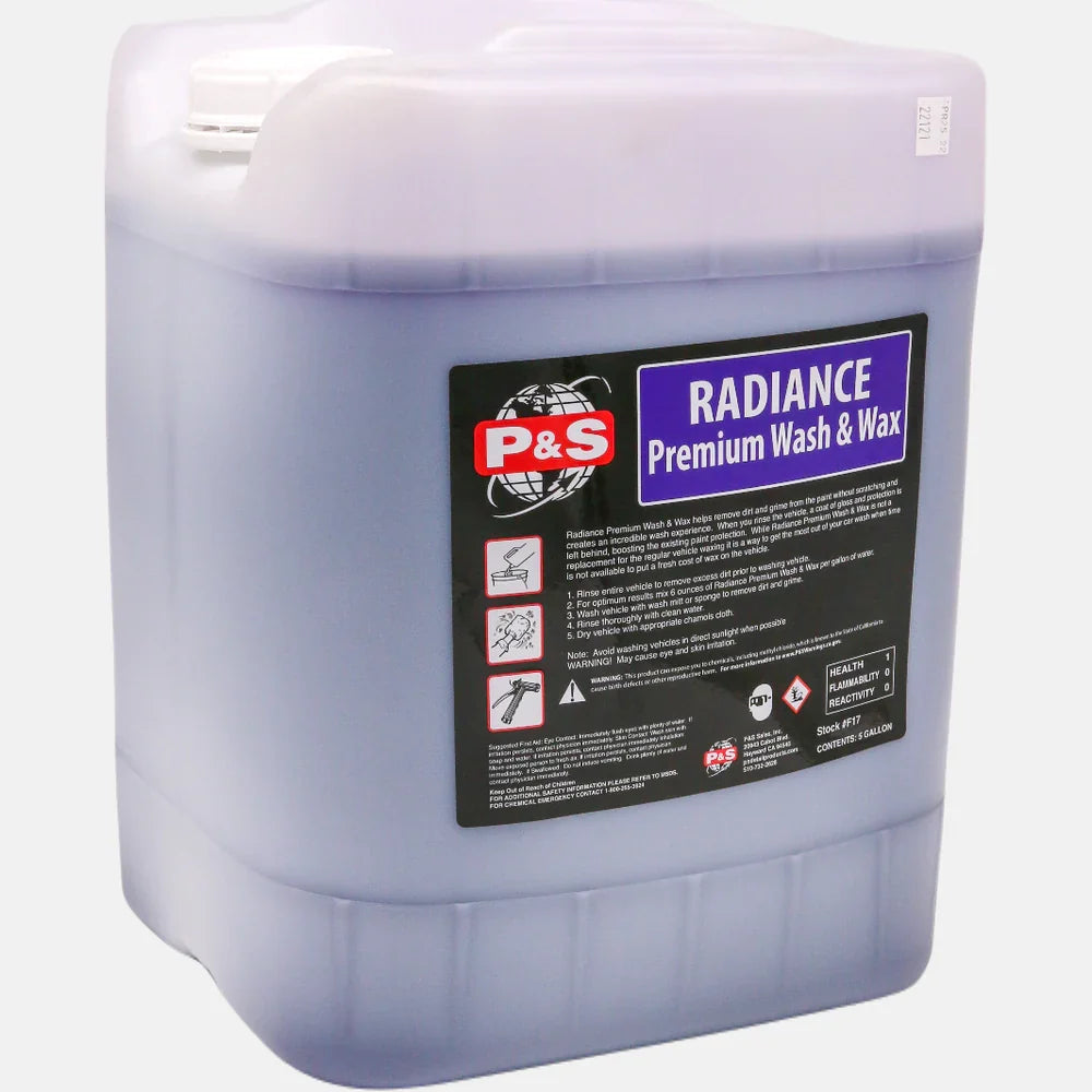 P&S Radiance wash, 5 gallon