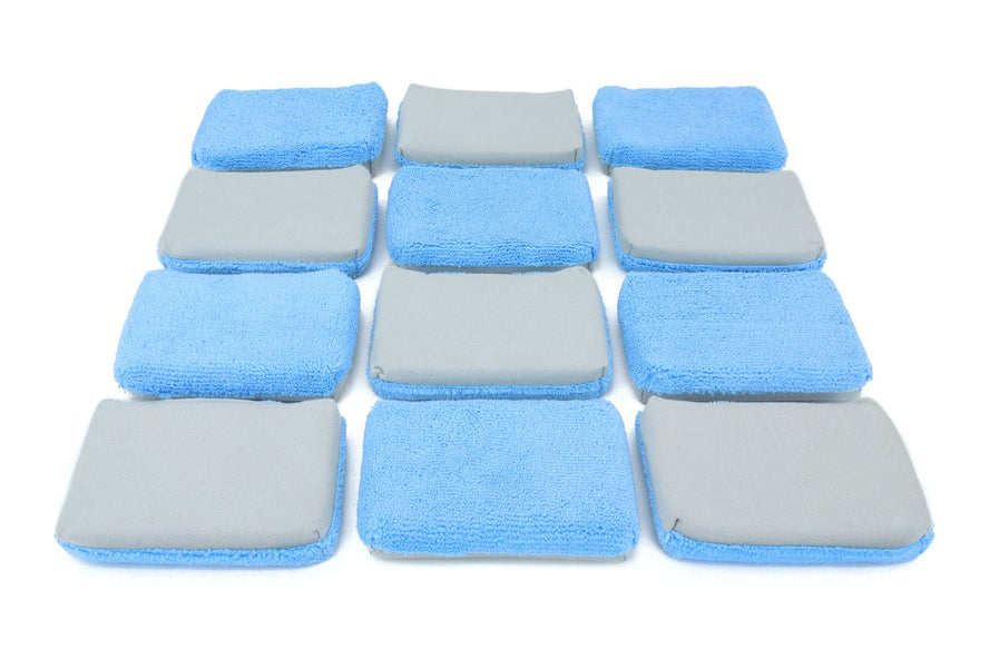 Detailed AF thin half suede half terry microfiber coating applicator