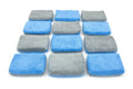Detailed AF thin terry microfiber coating applicator with plastic barrier