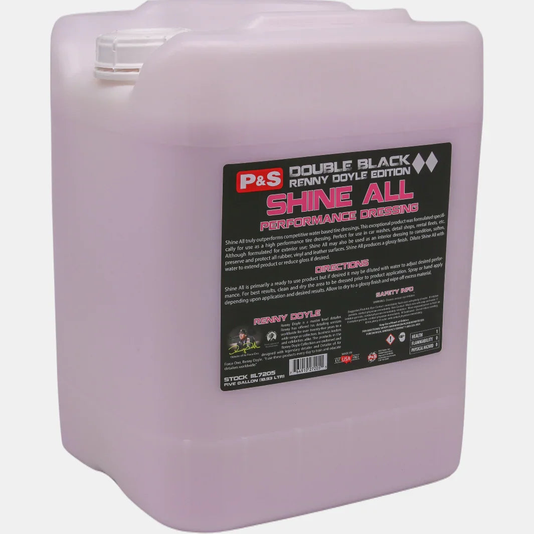 P&S Shine All performance dressing, 5 gallon