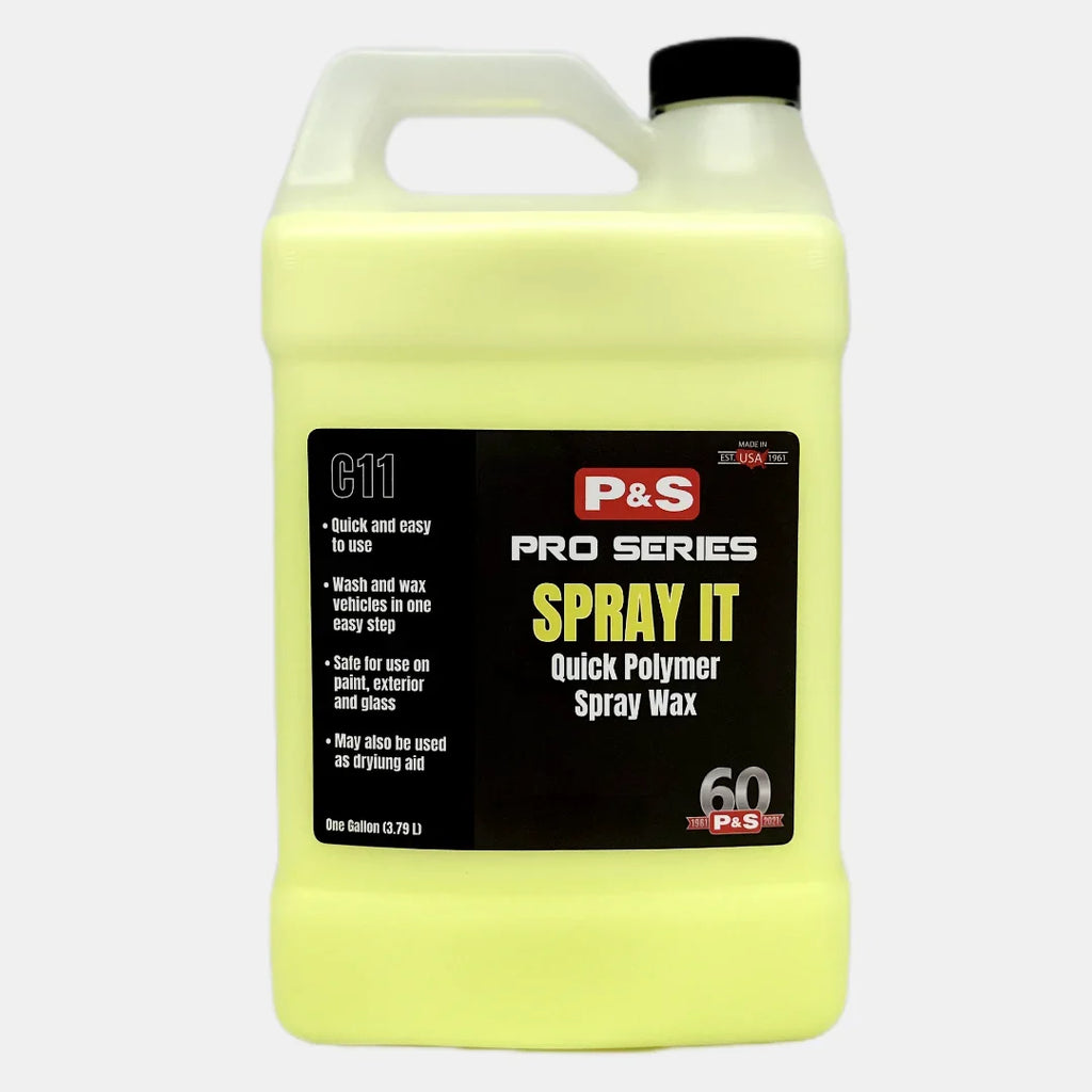 P&S Spray It quick polymer wax gallon, image 2