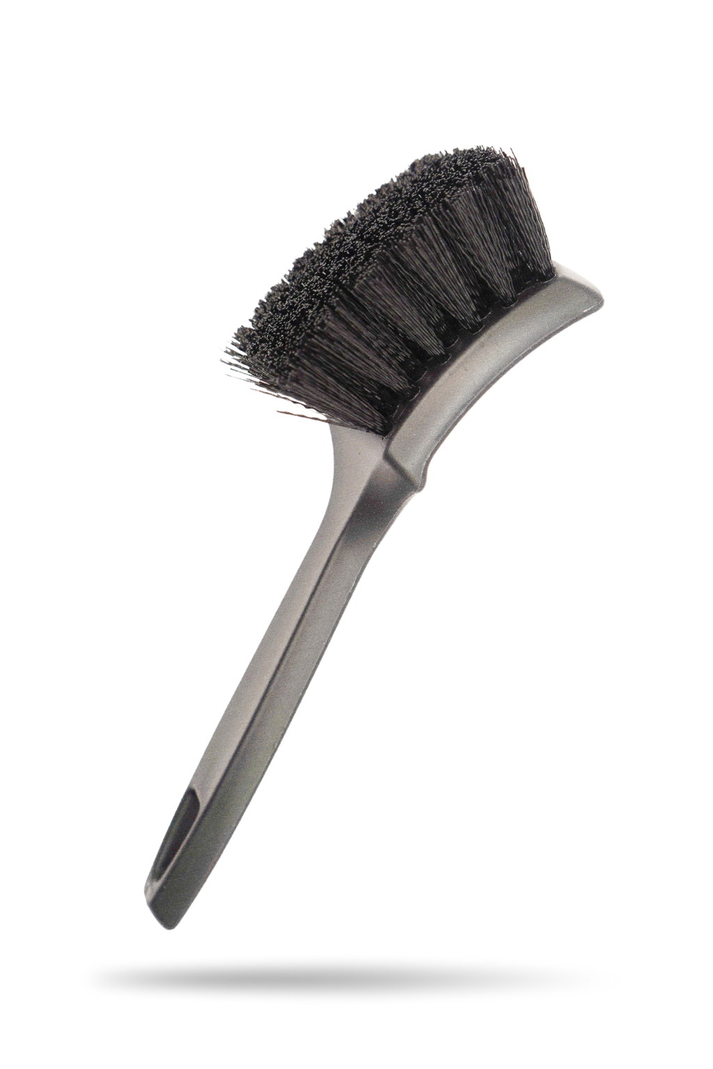 Blackline stiff bristle tire brush