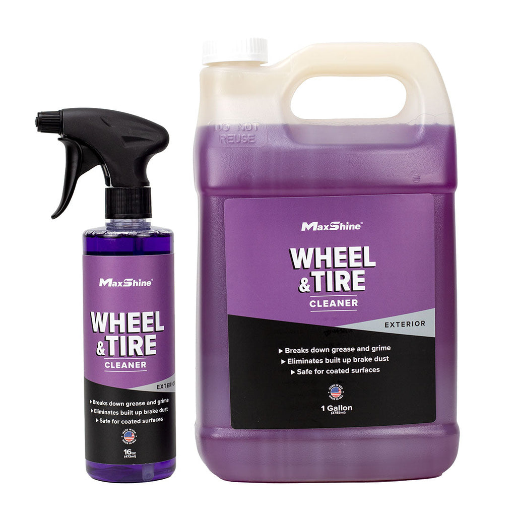 Maxshine wheel and tire cleaner, new formula