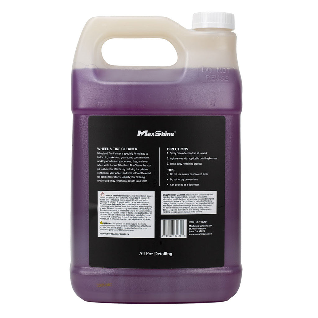 Maxshine wheel and tire cleaner, image 4
