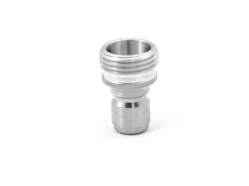 Stainless garden hose plug, image 2