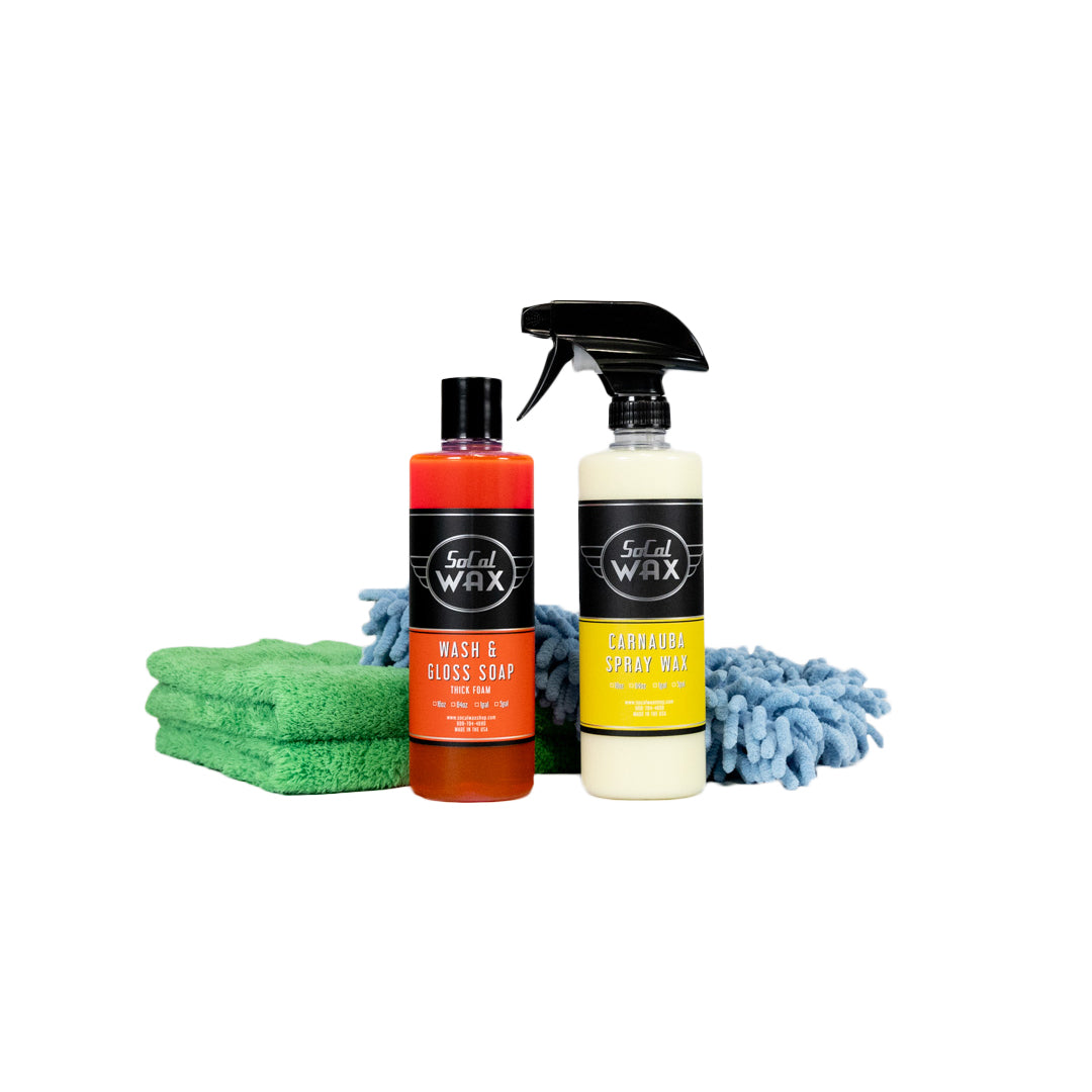 SoCal Wax Shop Wash & Gloss kit