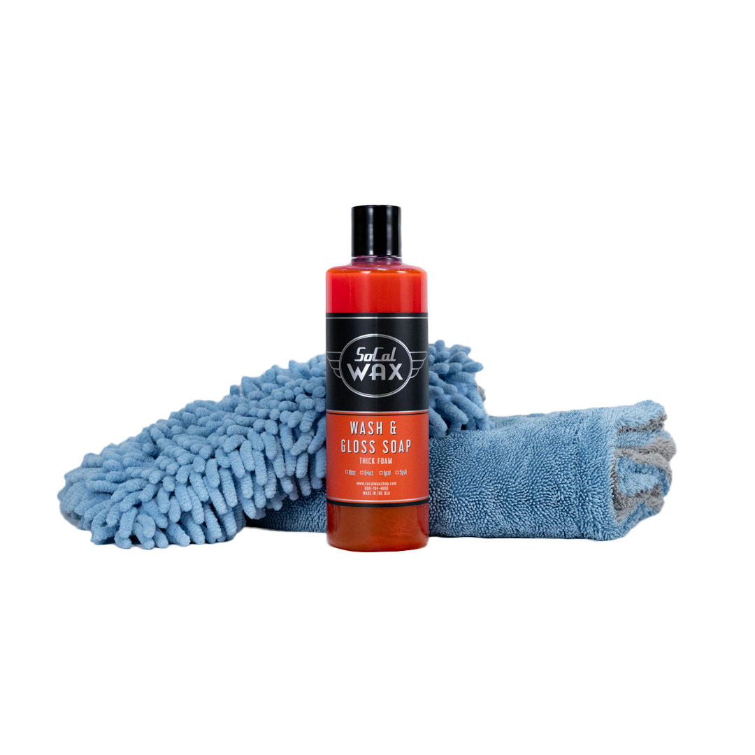 SoCal Wax Shop Wash & Gloss trio