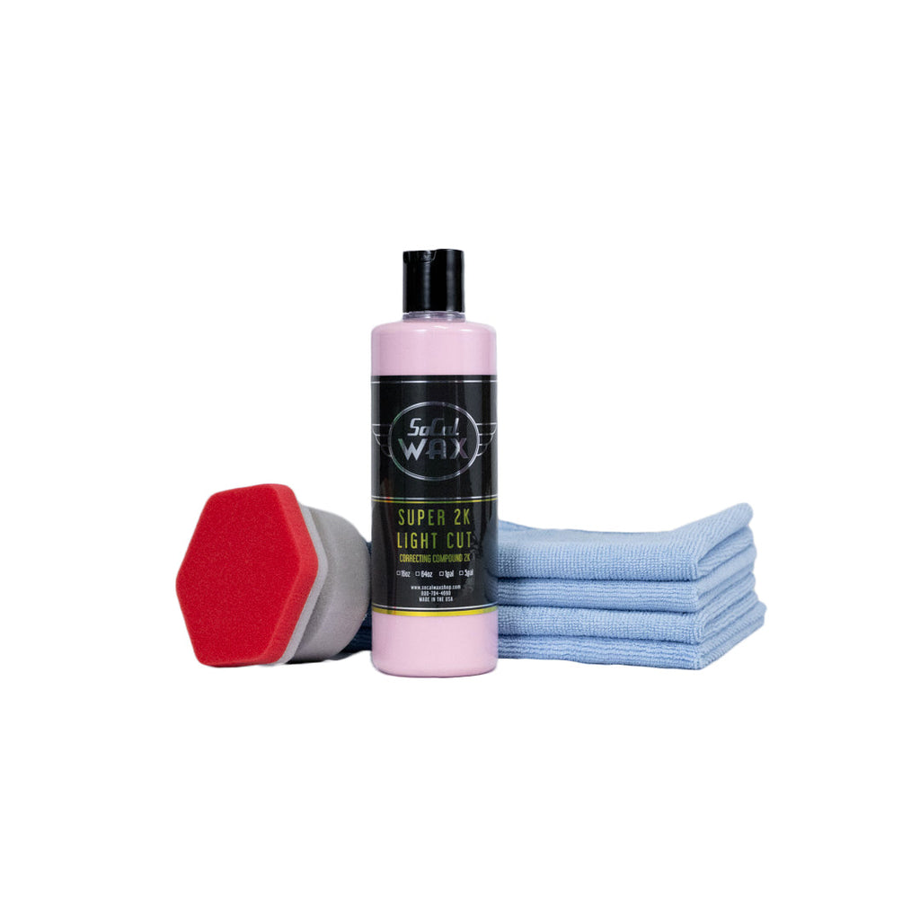 SoCal Wax Shop hand polishing kit