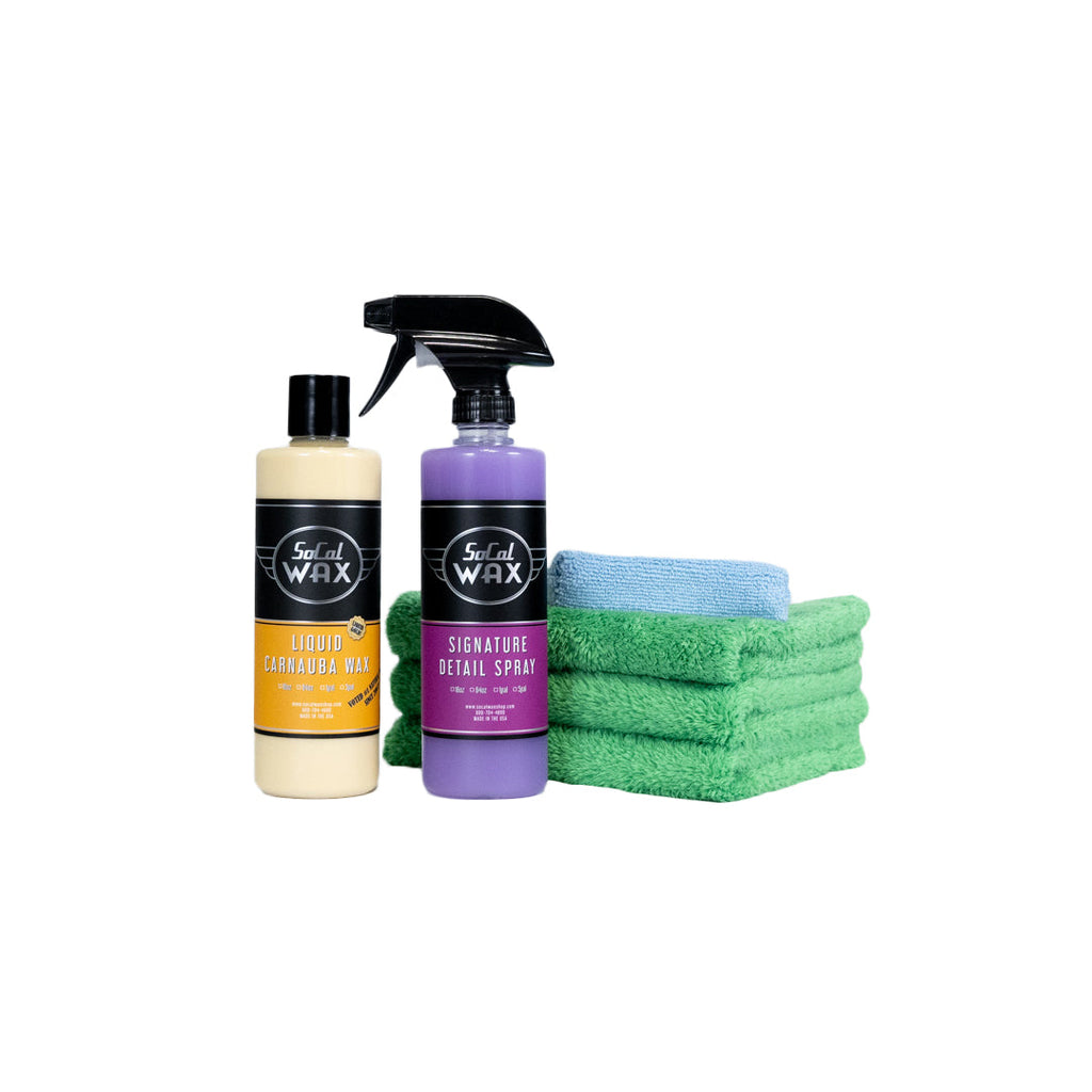 SoCal Wax Shop carnauba essentials kit