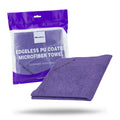 Maxshine 300 GSM edgeless PU coated microfiber towels, 3 pack